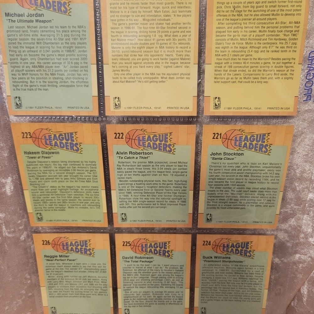 Fleer basketball card collection. Collectors items. - Picture 6 of 6